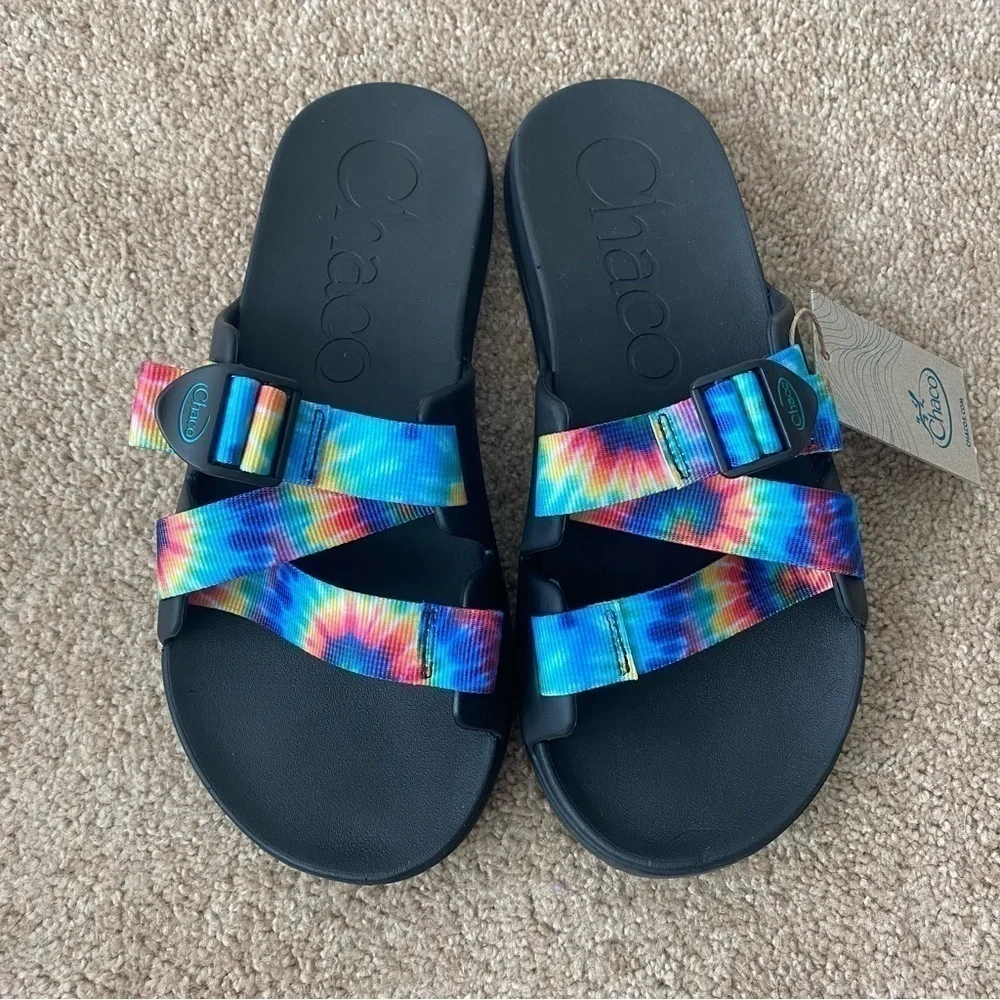 Chaco | Men's Chillo Slide Tie Dye Sandals Size 13 NWT
